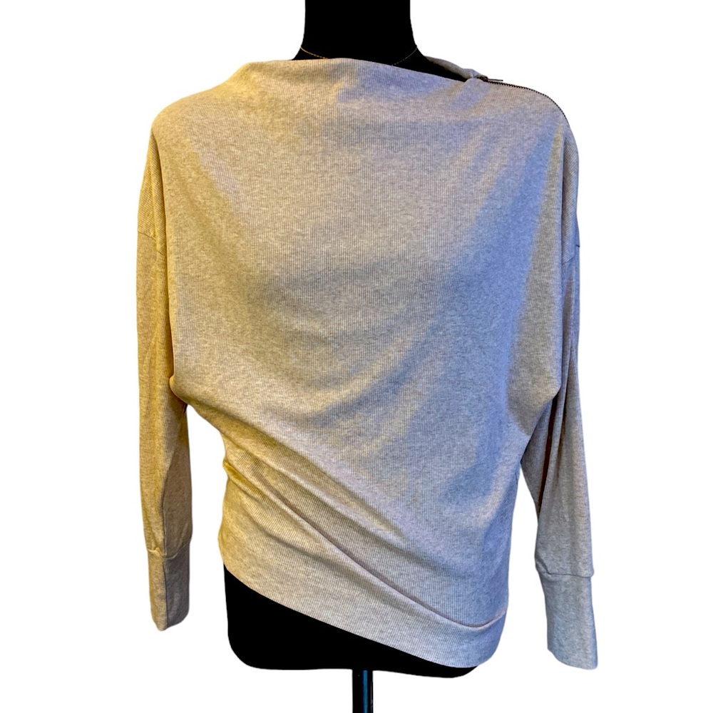 Sophie & Hailee Loose Knit Slouchy On Or Off The Shoulders Top Large